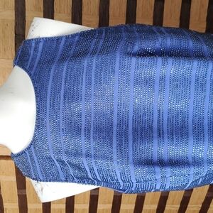 Lillie Rubin beaded zip up top